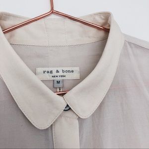 🆕 Rag & Bone Button Down Blouse, Medium